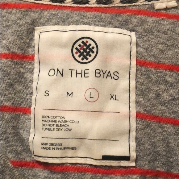 On the Byas Striped Tee - Picture 2 of 4